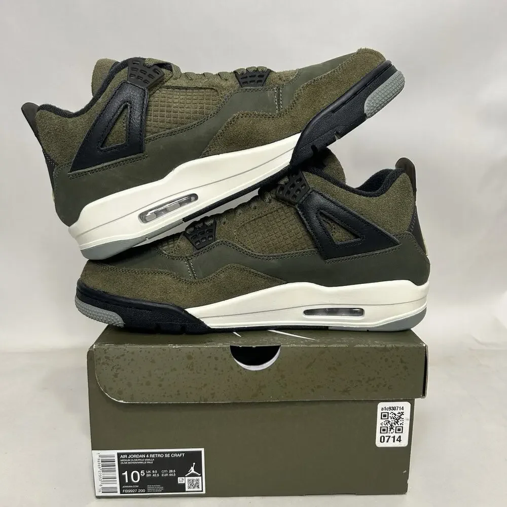 Nike Air Jordan 4 SE Craft “Medium Olive”